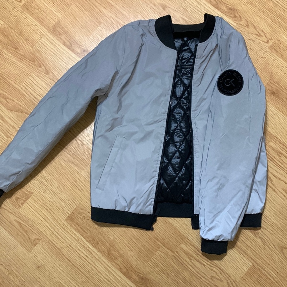 Calvin Klein Performance Reversible Bomber Jacket